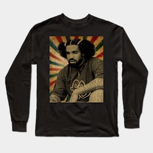 Photo Vintage Retro Look Fan Design // THE BONDOOCKS Long Sleeve T-Shirt